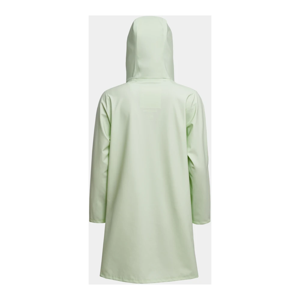 Stutterheim Lichtgewicht rits regenjas Green Dames