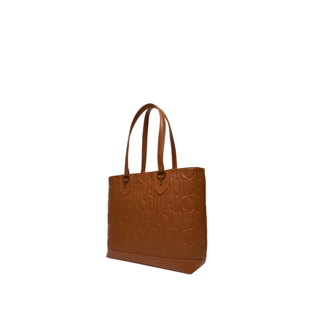 Liu Jo Bruine Schoudertas Trendy Design Brown Dames
