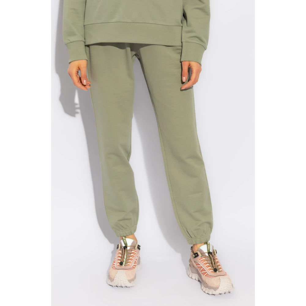 Moncler Sweatpants met logo Green Dames