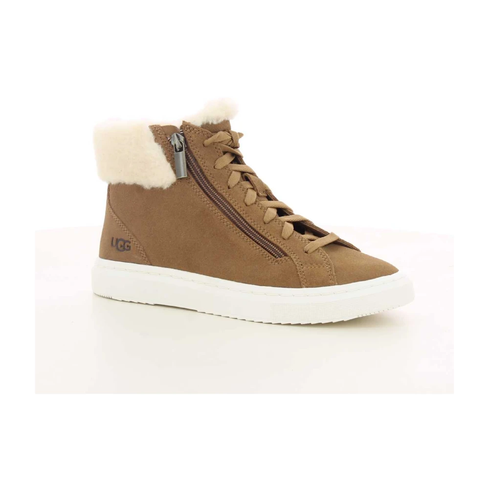 Ugg Dames Cognac Alameda MID ZIP Schoenen Brown Dames