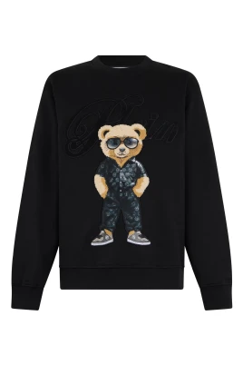 Rundhalsad Sweatshirt Teddy