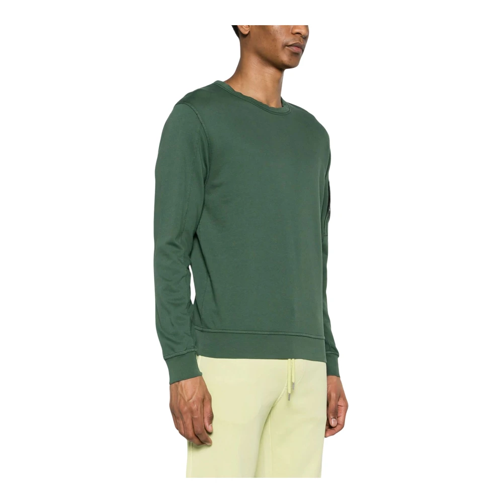 Lett Fleece Grønn Sweatshirt