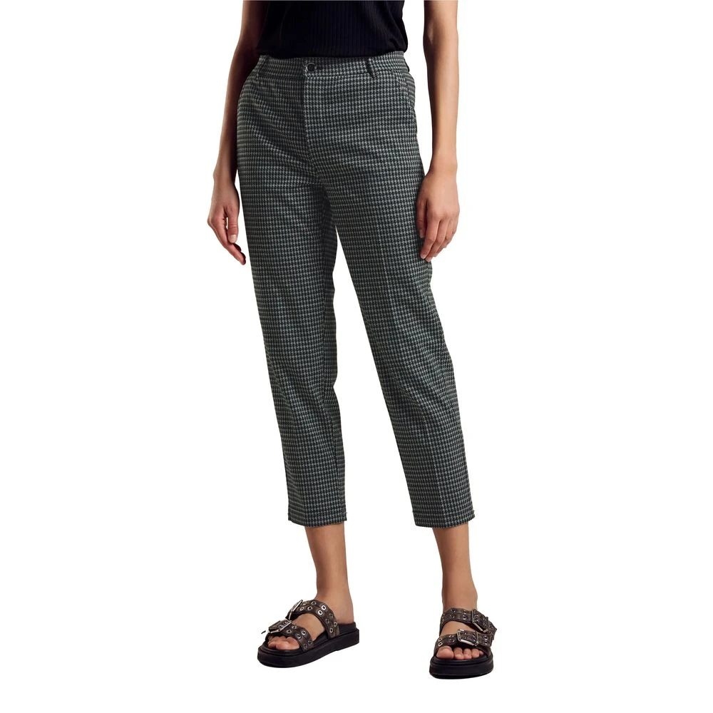 Street One Groene Polyester Damesbroek Herfst Winter Green Dames