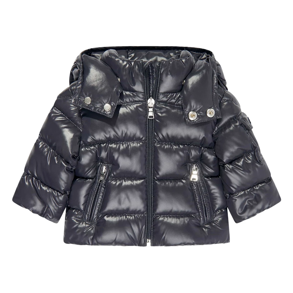Moncler Boys Blue New Maya Puffer Jacket - Winter Jackets - 9 M - Kids