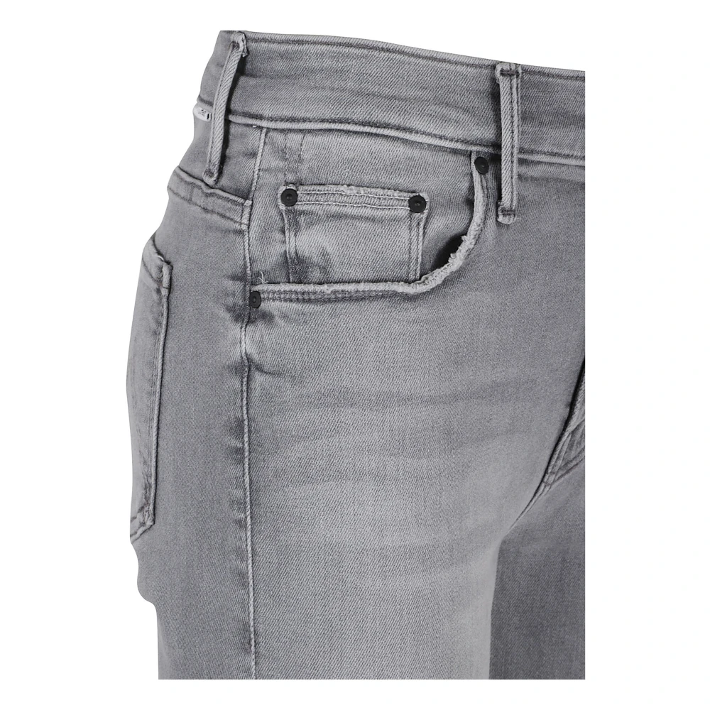 Mother Grijze Skinny Jeans Gemaakt in de VS Gray Dames