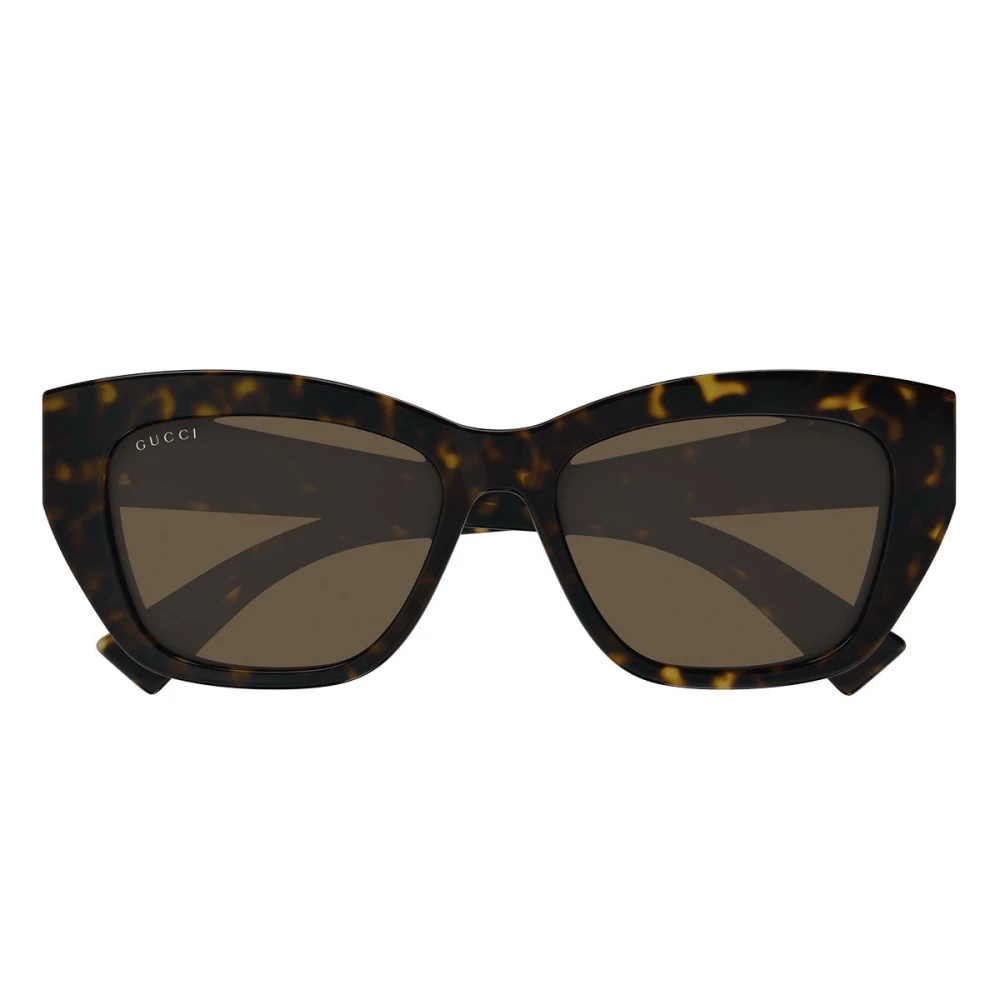 Gucci Women's Brown Oversized Square Cat-Eye Sunglasses - Sunglasses - 55 Mm - Accessories