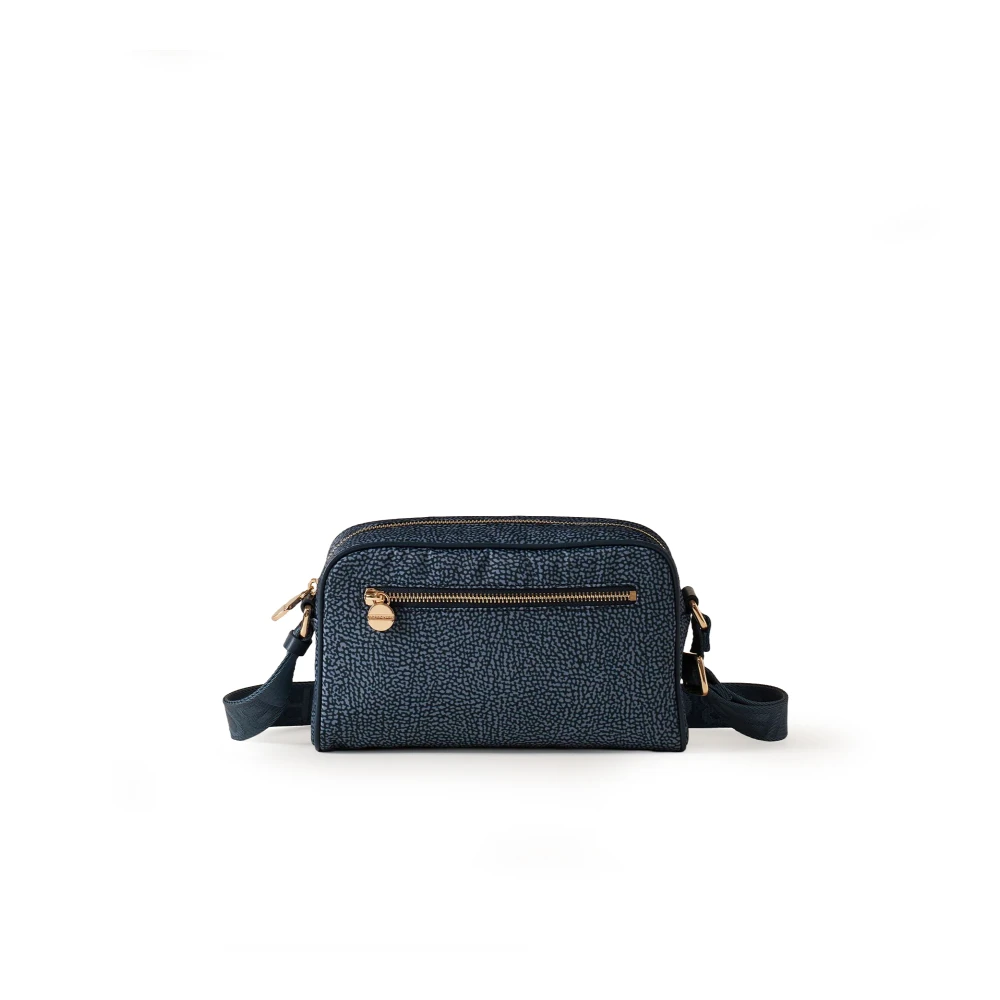 Borbonese Women's Blue Cross Body Bags, One Size, Small Crossbody Bag