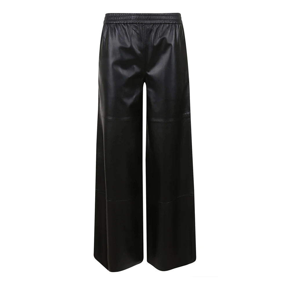 Via Masini 80 Zwarte Broek Stijlvol Black Dames