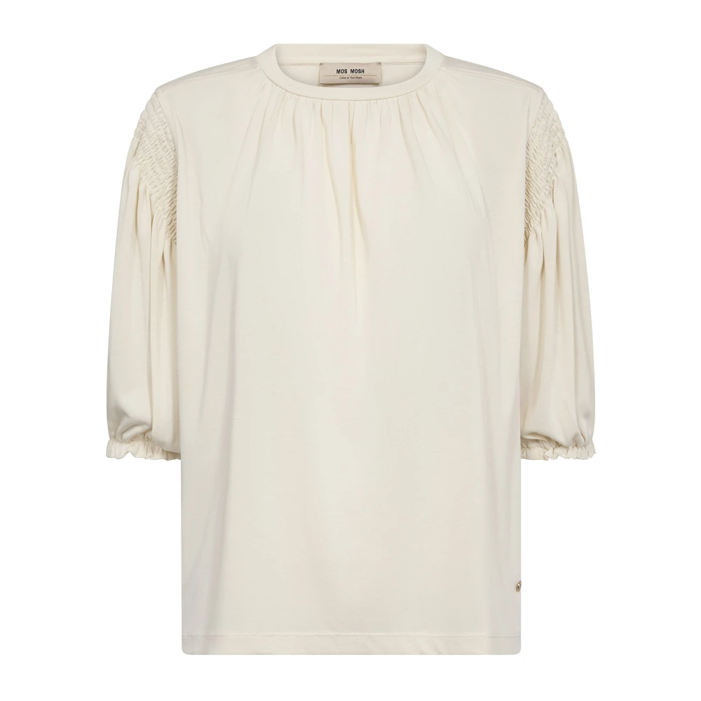 Mos Mosh Beige Blouse - Female - Blouses - M - Blouses & Shirts
