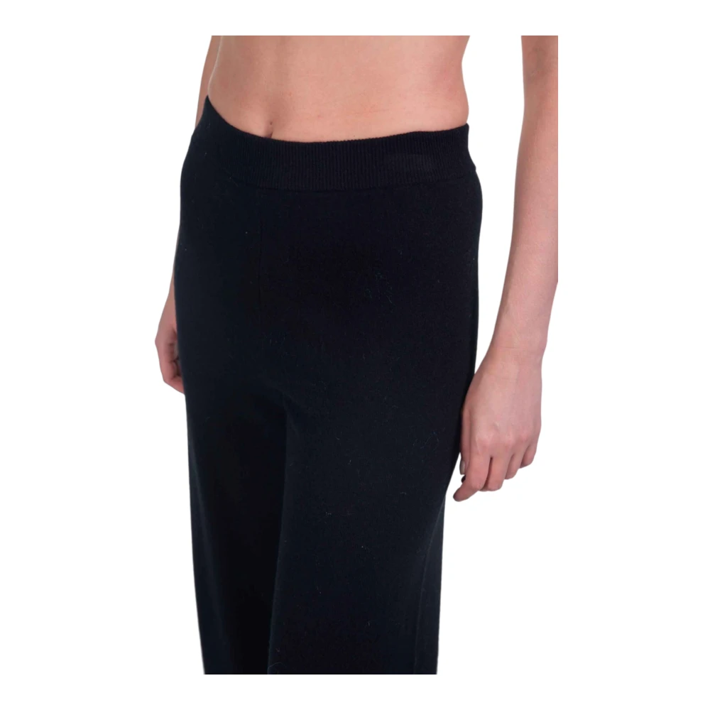Max Mara Studio Zwarte Studio Broek Black Dames