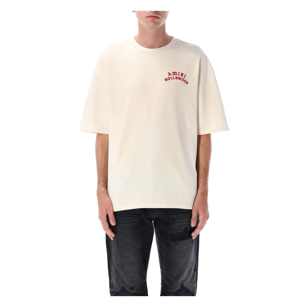 Amiri - Tops > T-Shirts - Beige - Amiri - Modalova