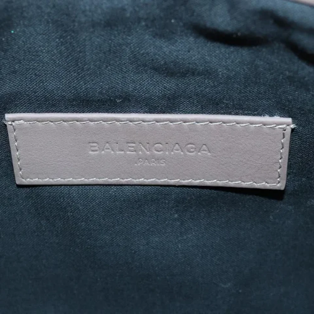 Balenciaga Vintage Pre-owned Leather clutches Brown Dames