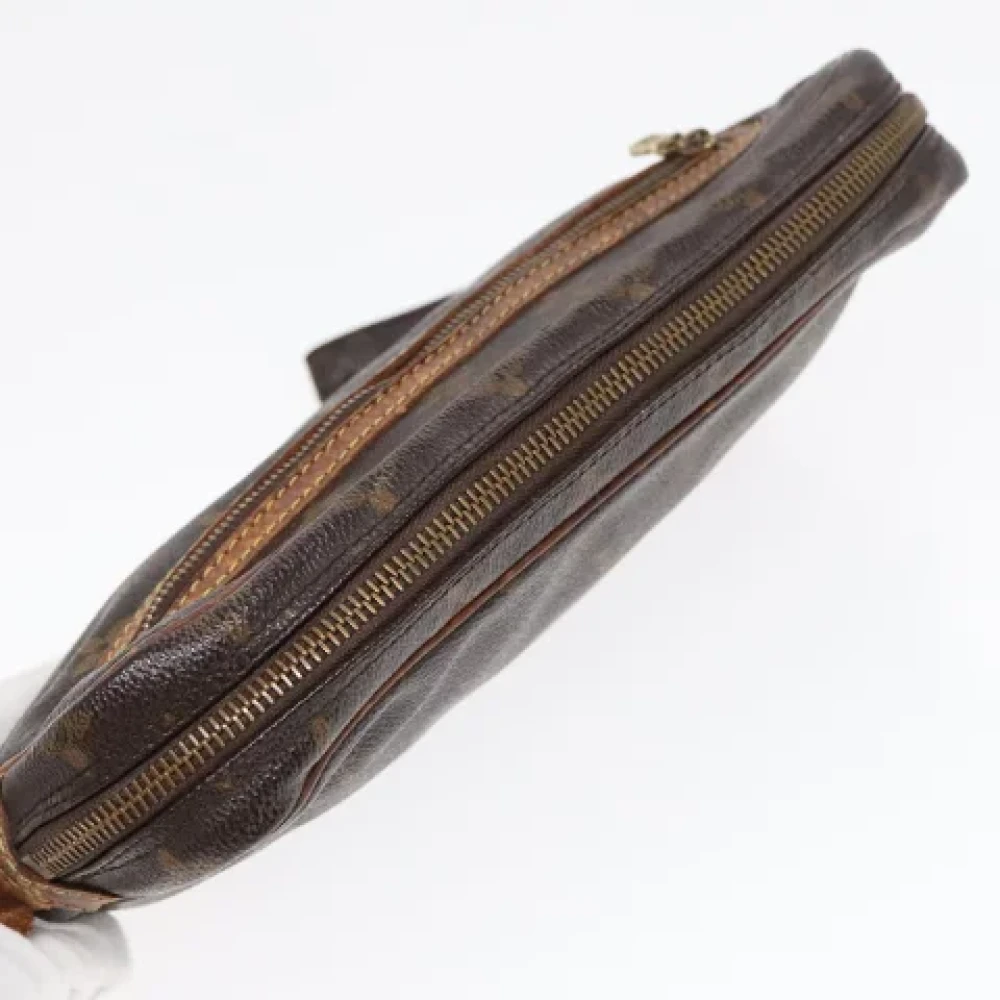 Louis Vuitton Vintage Pre-owned Canvas clutches Brown Dames