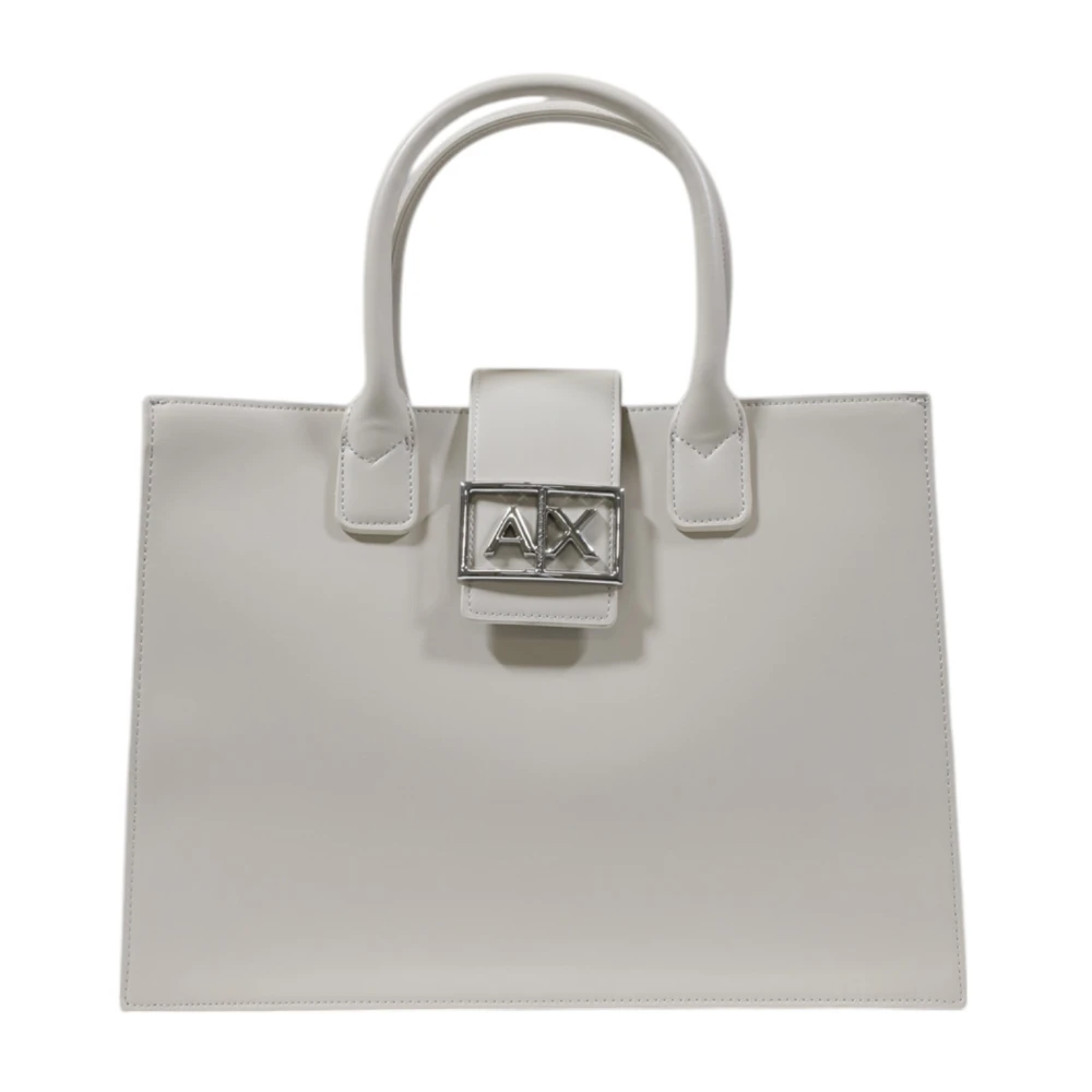 Armani Exchange Lente Zomer Dames Middelgrote Tassen Collectie Beige Dames