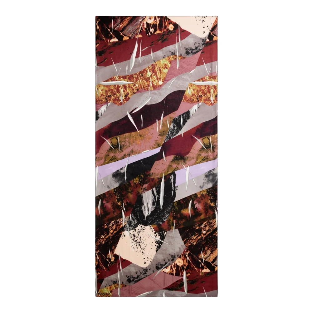Desigual Donna Rosso Donne, Sciarpa, Zenith, - Immagine 4