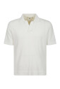 polo-blanc-a-col-en-v