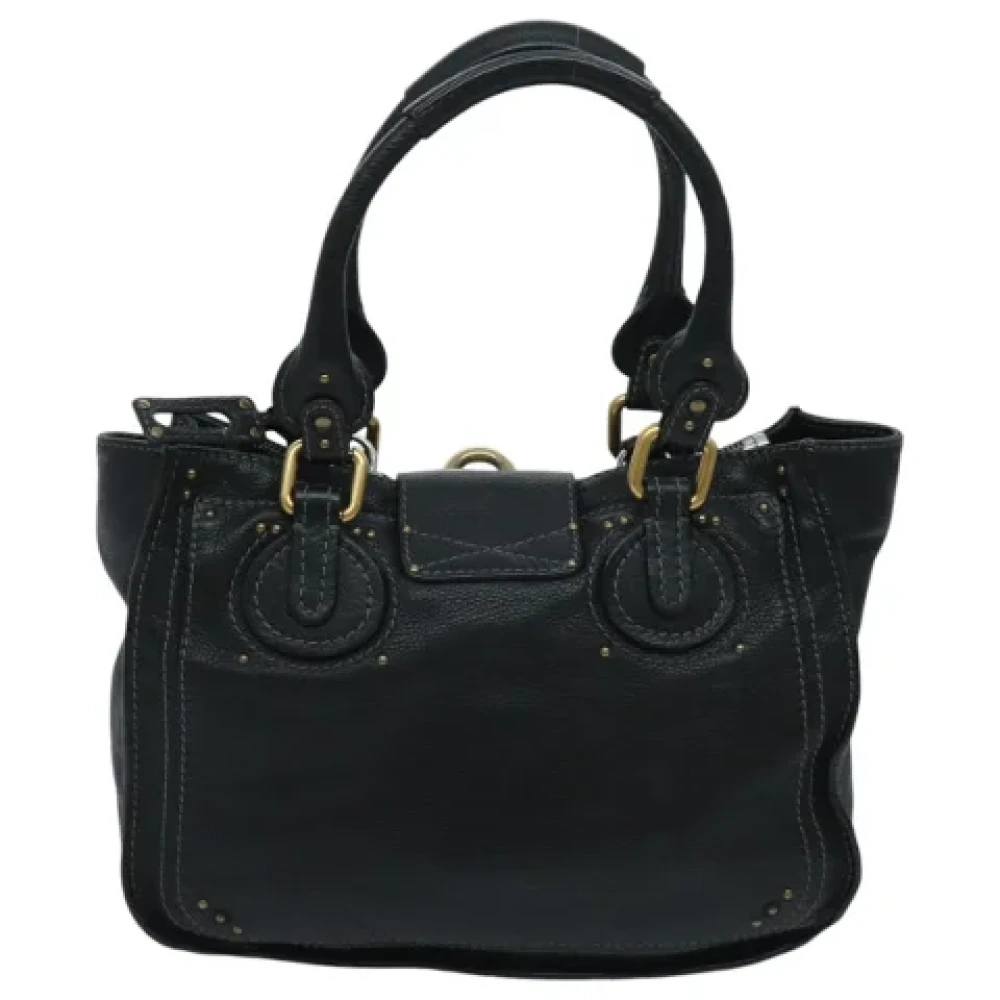 Chloé Pre-owned Leather handbags Black Dames