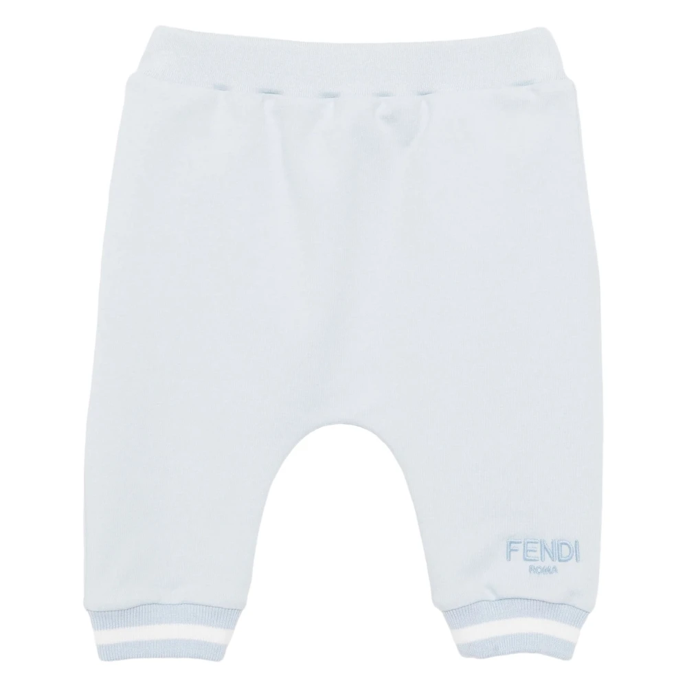 Fendi Unisex Kids Blue Logo Joggers For Baby Boys - Sweatpants - 2 Y - Kids