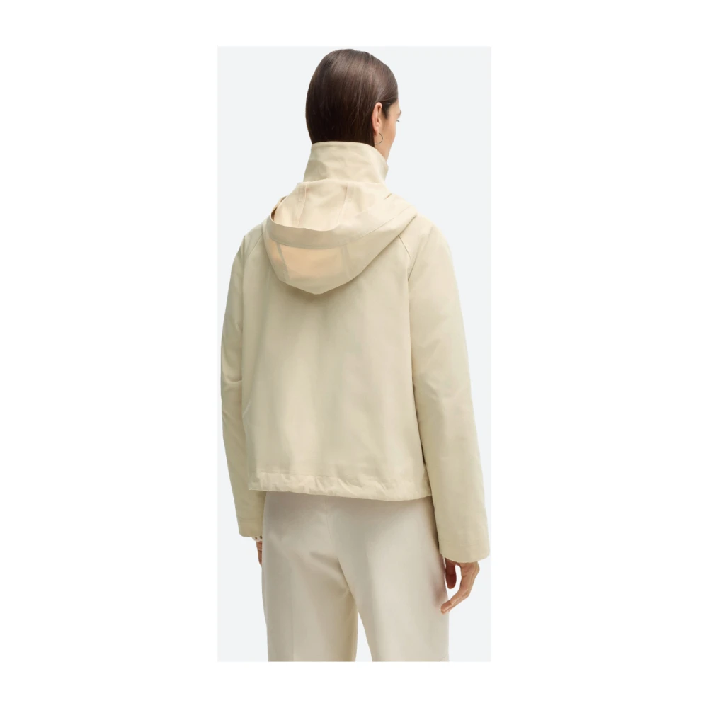 Hugo Boss Parka met capuchon Beige Dames