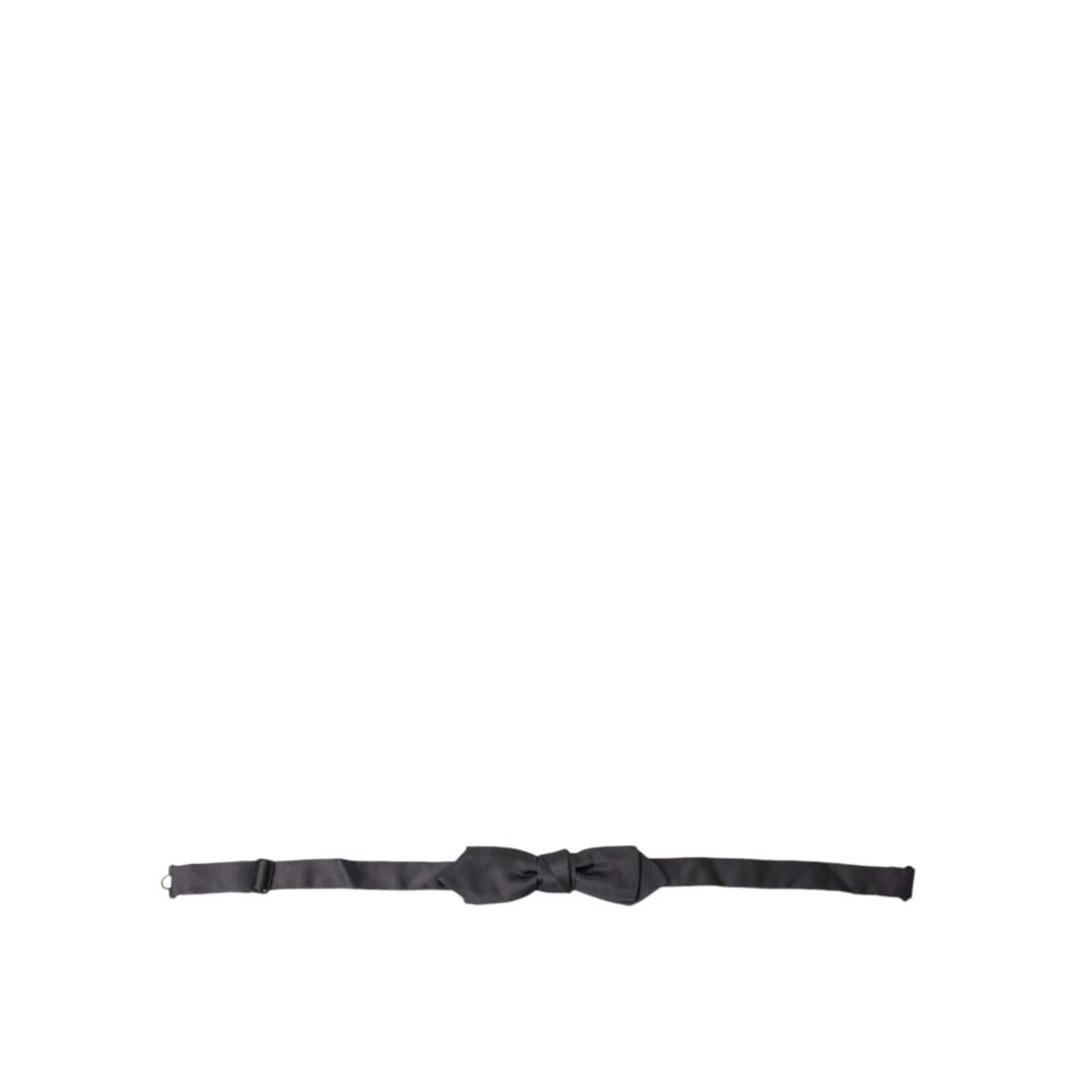 Dolce & Gabbana Men's Gray Papillon Bow Tie
