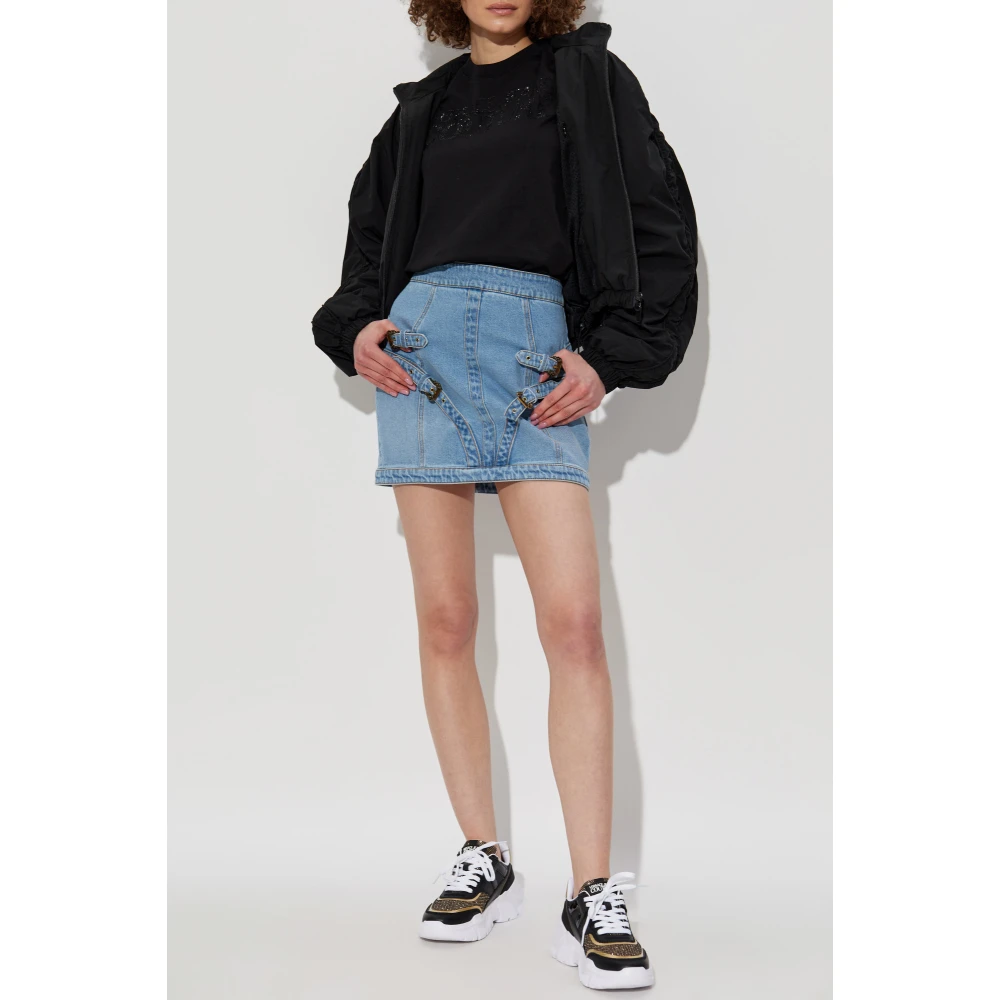 Versace Jeans Couture Denim rok Blue Dames
