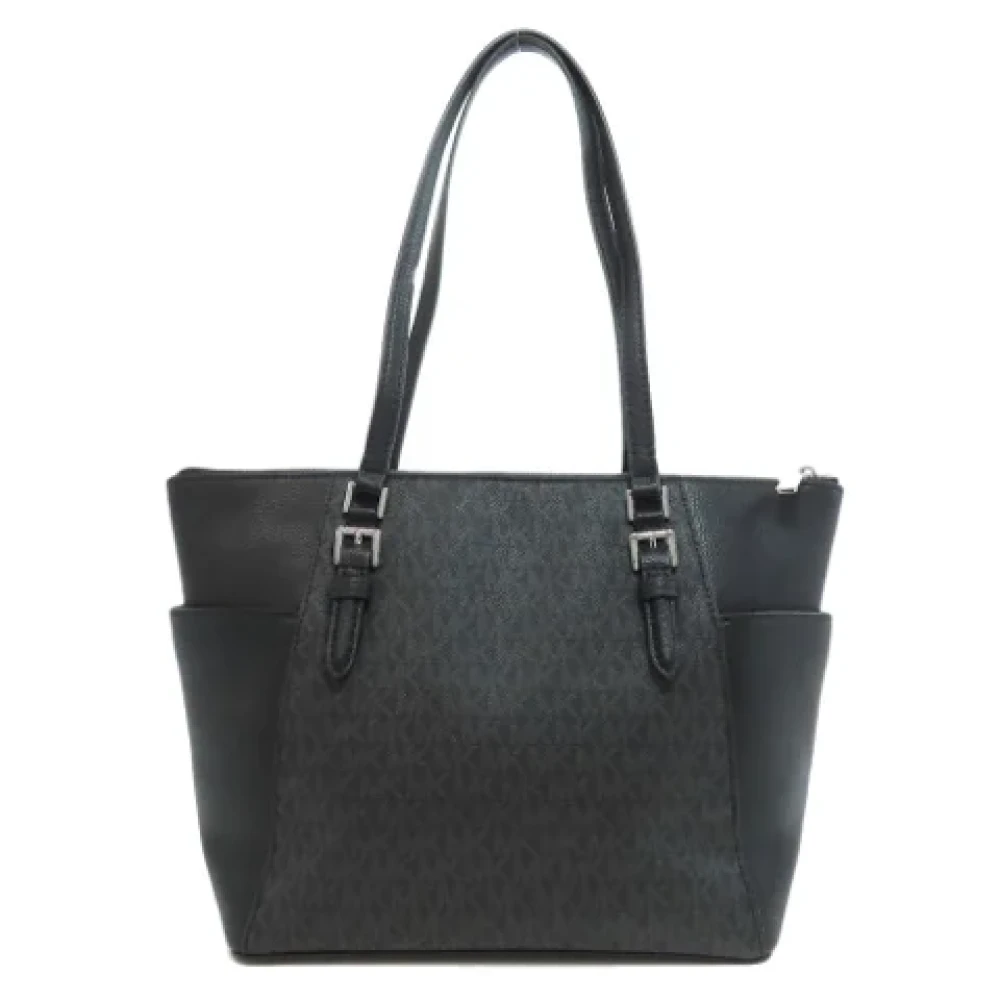 Michael Kors Pre-owned Canvas shoulder-bags Black Dames