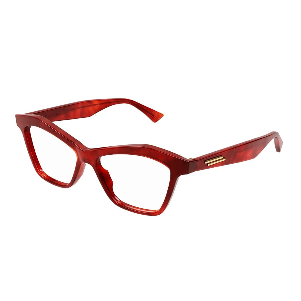 Bottega Veneta Cat-eye bril met franje lint Brown Dames