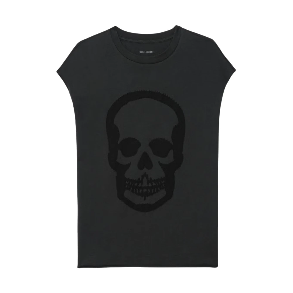 Zadig & Voltaire Women's Gray T-Shirts, Xs, Cloe Tank Top