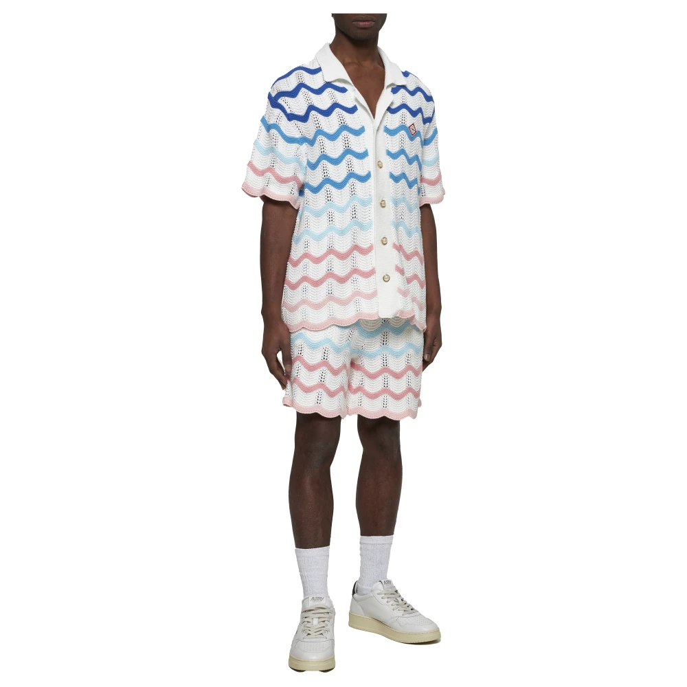 Casablanca Rode Stijlvolle Overhemden Multicolor Heren