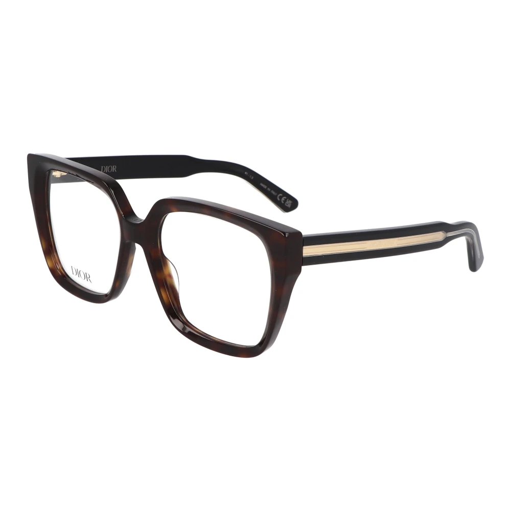 Dior Vierkante montuur bril spirito S6I Brown Heren