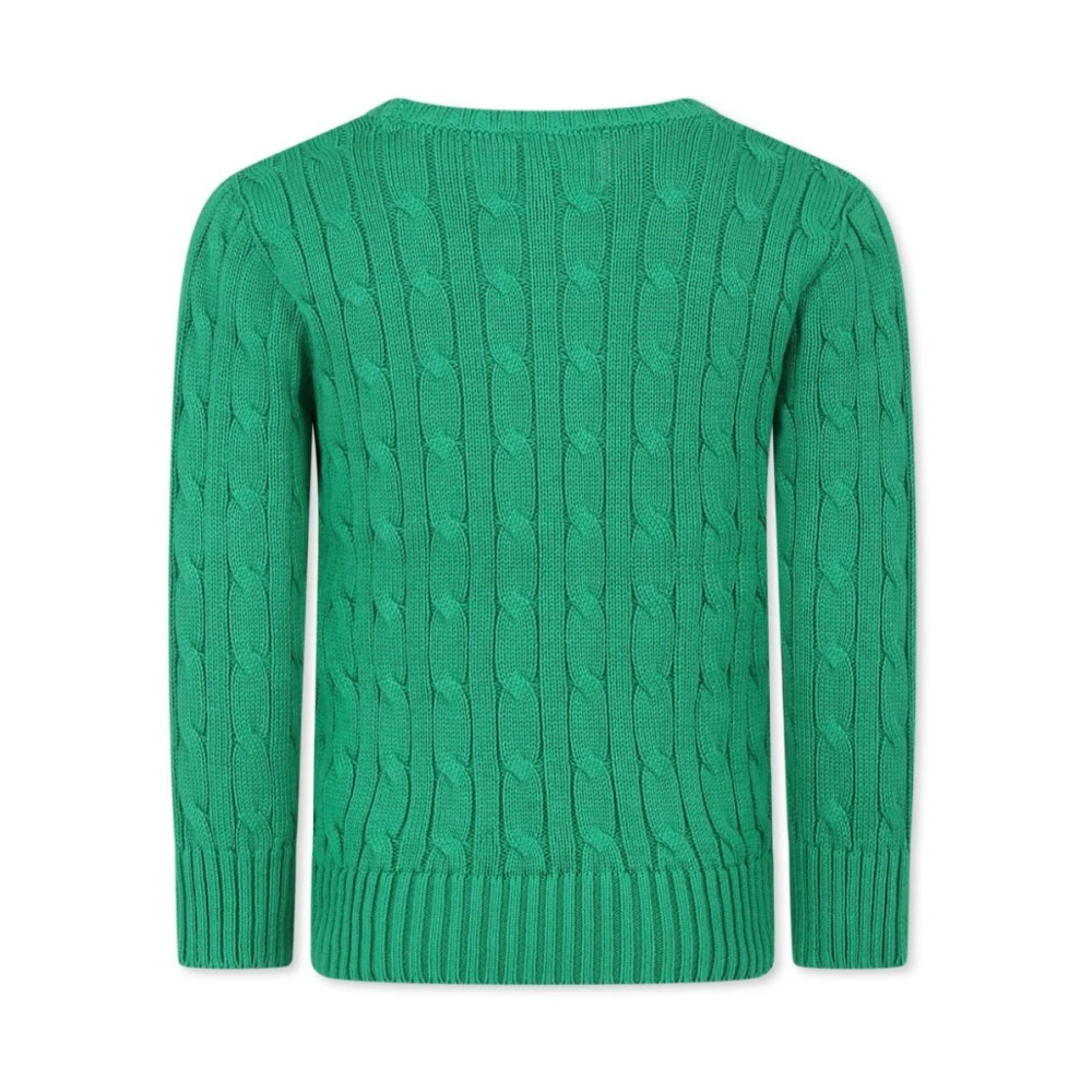 Ralph Lauren Rondgebreide trui Green Dames