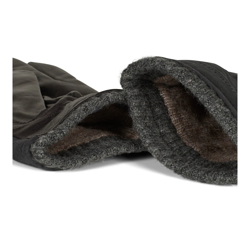 Howard London Grijze Leren Handschoenen Klassieke Stijl Gray Heren