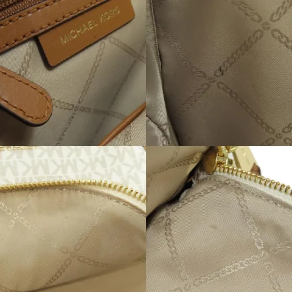 Michael Kors Pre-owned Plastic backpacks White Dames