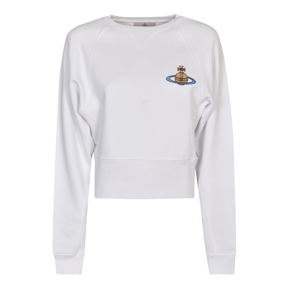 Vivienne Westwood Witte Sportieve Sweater White Dames