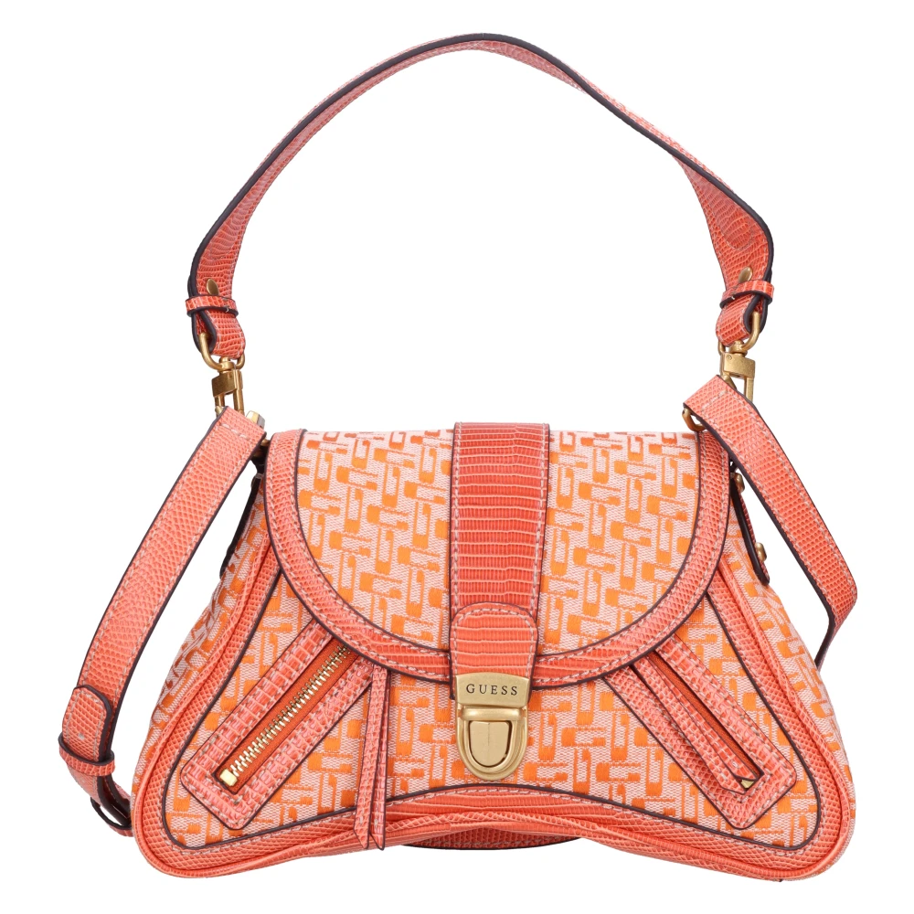 Guess - Bags > Handbags - Orange - Guess - Modalova