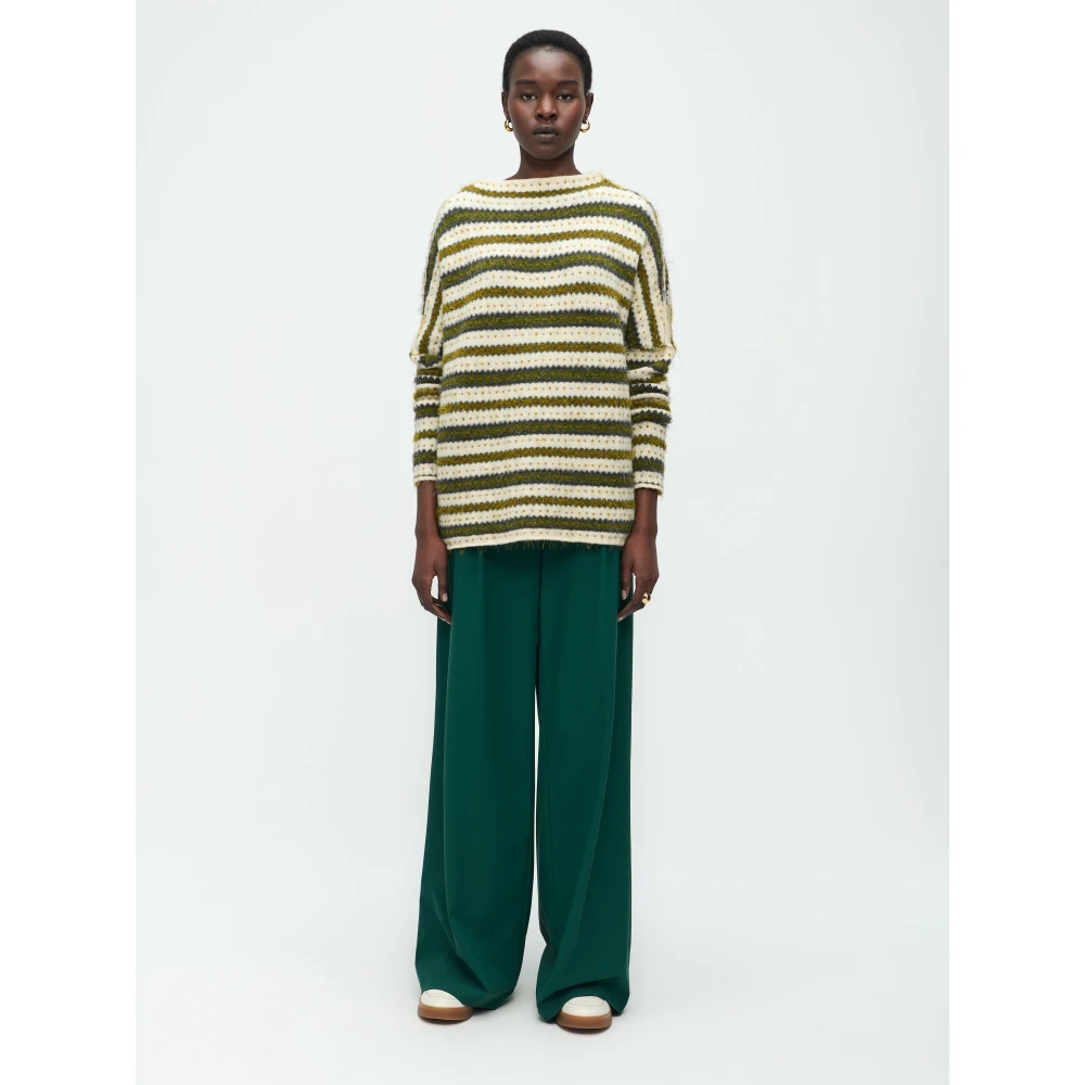 Jane Lushka Anys Pullover Green Dames