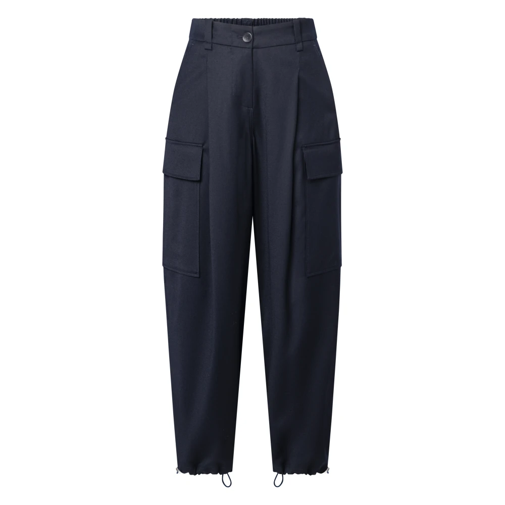 Windsor Women's Blue Tapered Trousers, M, Tapered Trousers