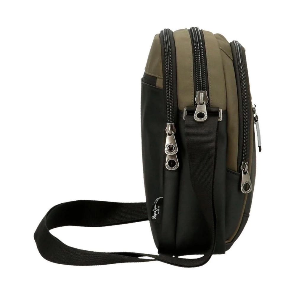 Pepe Jeans Mannen Tablet Schoudertas Jarvis Green Heren