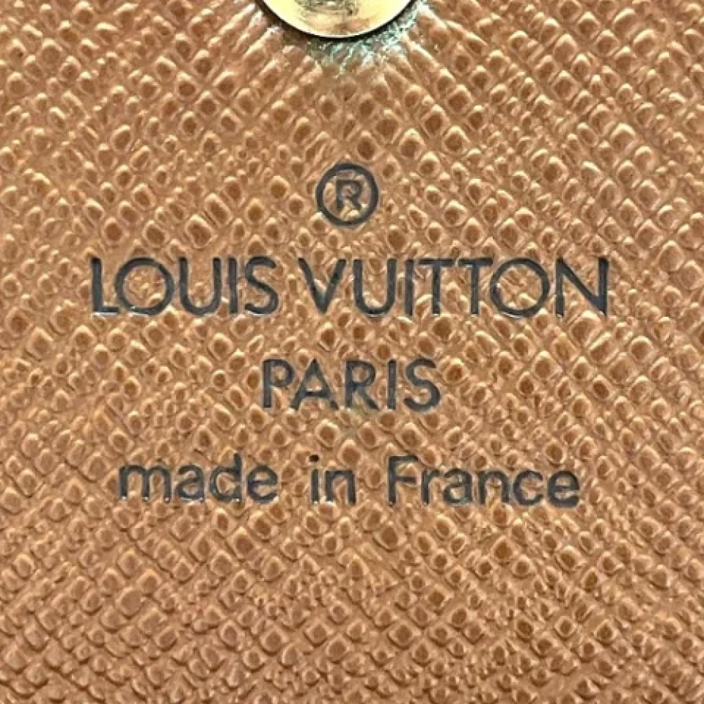 Louis Vuitton Vintage Pre-owned Canvas wallets Brown Dames