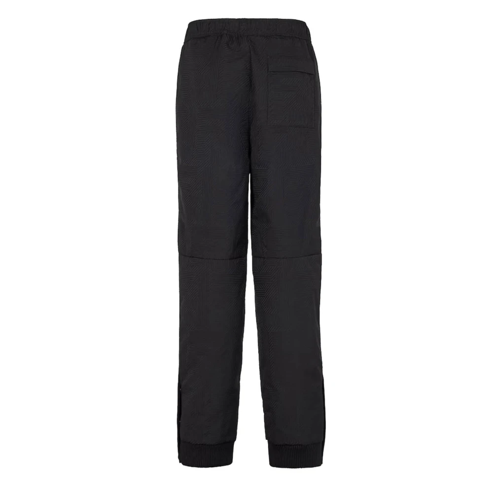 Fendi Technische Ski Broek met Logo Black Heren