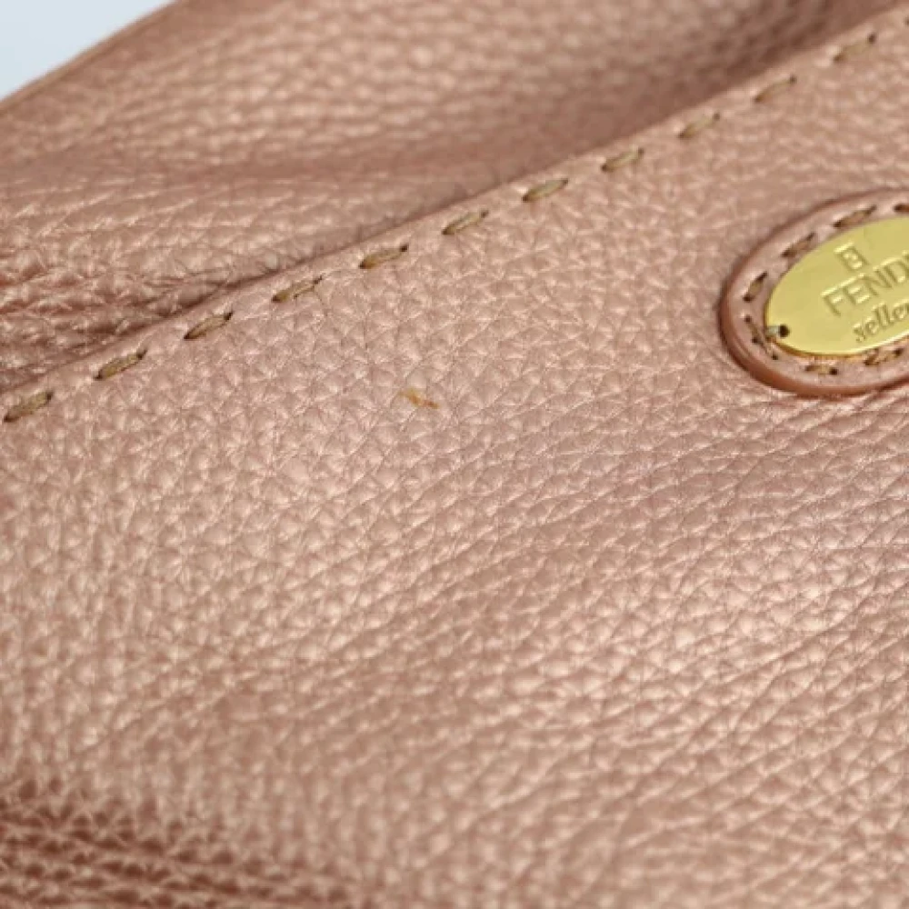Fendi Vintage Pre-owned Leather fendi-bags Pink Dames