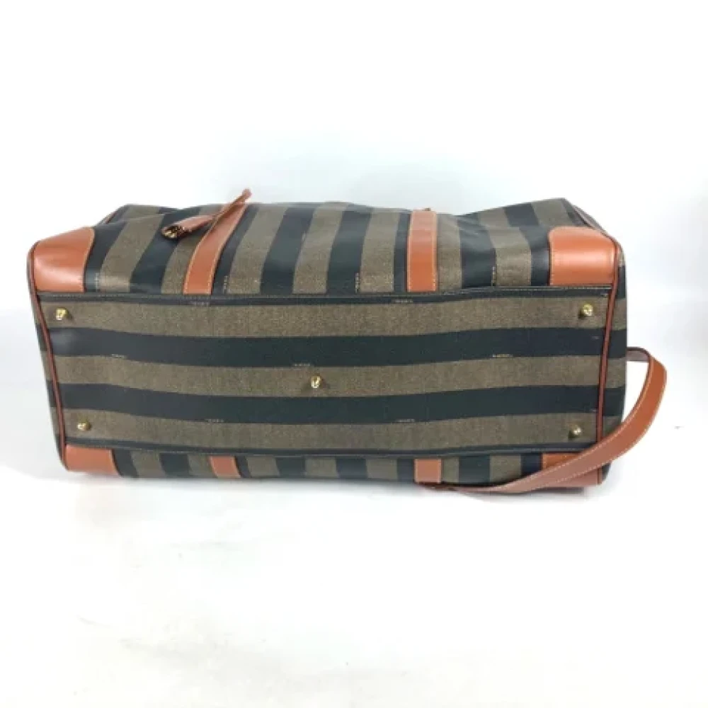 Fendi Vintage Pre-owned Canvas fendi-bags Brown Dames