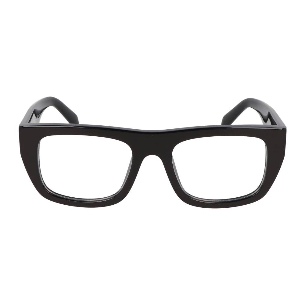 Prada Modernt Oregelbundet Glasögon Black, Unisex