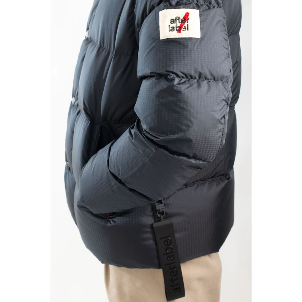 Afterlabel Pied-de-Poule Donsjas Blue Heren