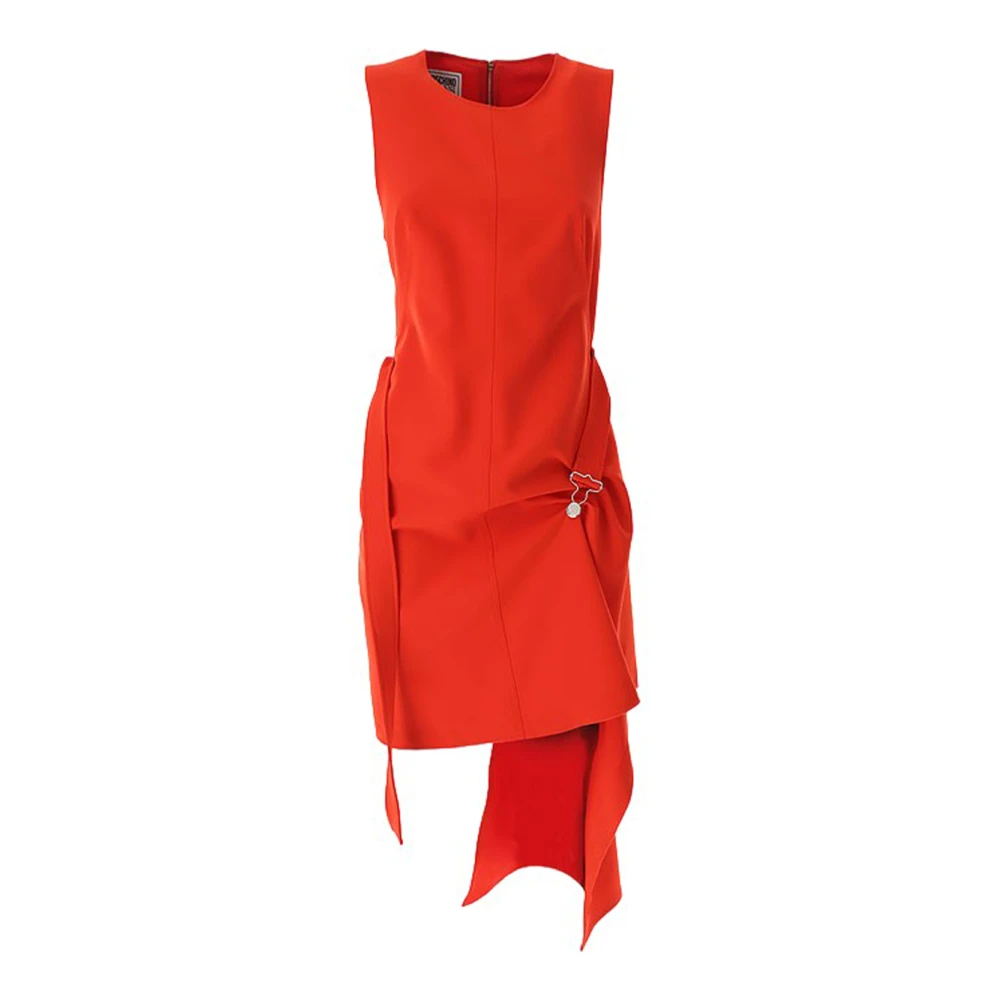 Moschino Women's Red Short Dresses, L, Short Casual Dress