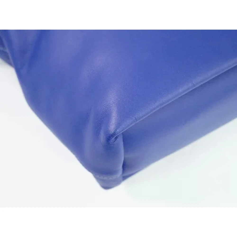 Chloé Pre-owned Leather handbags Blue Dames
