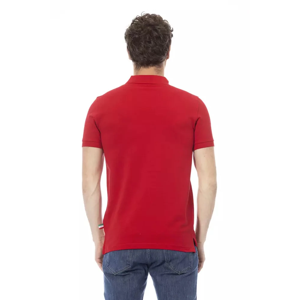 Baldinini Trendy Polo Shirt Red Heren
