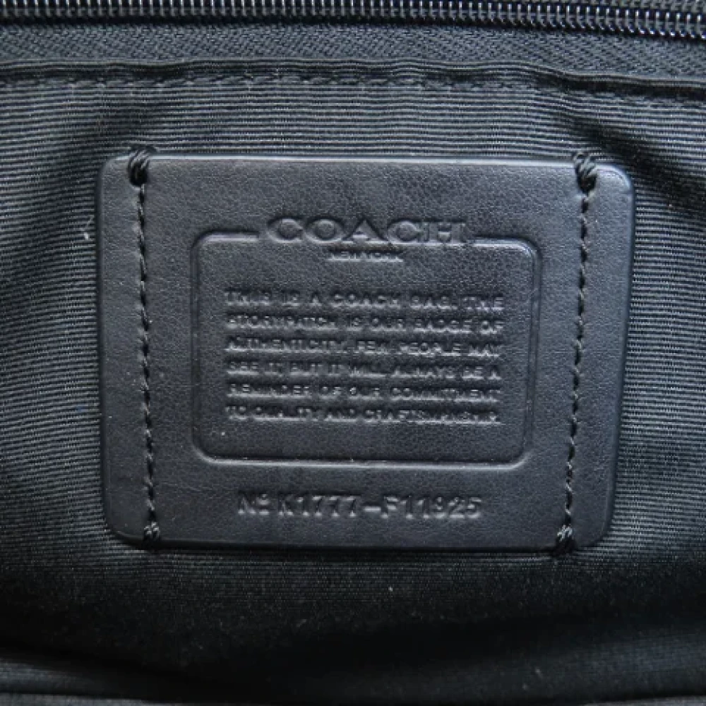 Coach Pre-owned Plastic handbags Black Dames