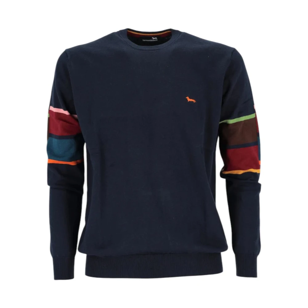 Harmont & Blaine Ronde hals trui Blue Heren