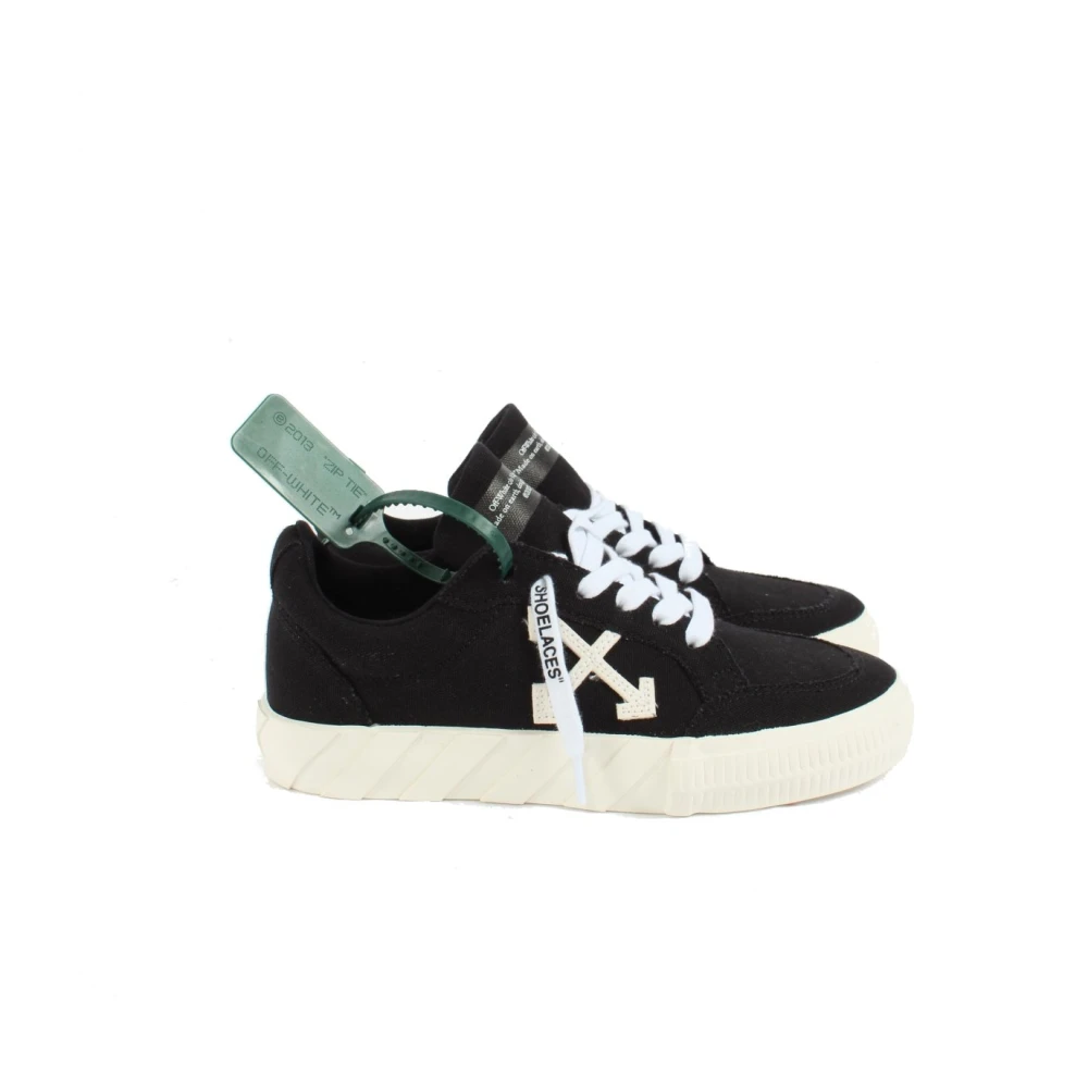 Off Low Vulcanized Canvas Dames Schoenen Zwart
